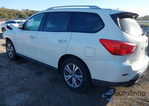 2018 Nissan Pathfinder Sv z USA, uszkodzony, nr VIN 5N1DR2MM2JC655255